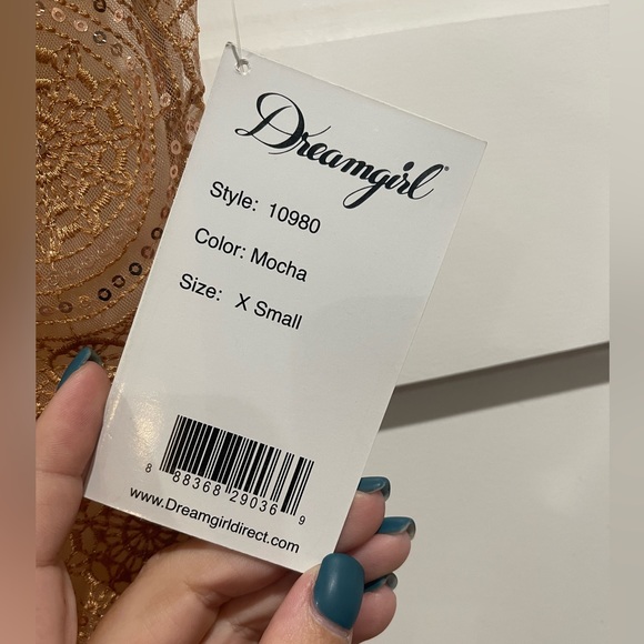 Sheer mocha body suit - Picture 3 of 4